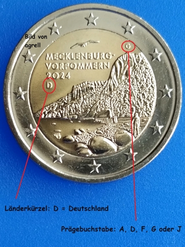 2 Euro Gedenkmünze Deutschland 2024