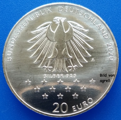 20 Euro Gedenkmünze Deutschland 2020