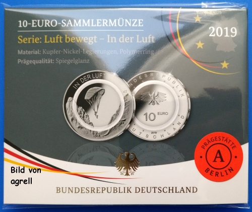 10 Euro Gedenkmünze Deutschland 2019