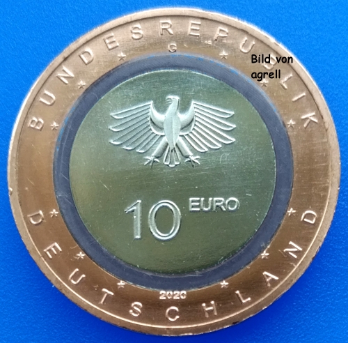 10 Euro Gedenkmünze Deutschland 2020