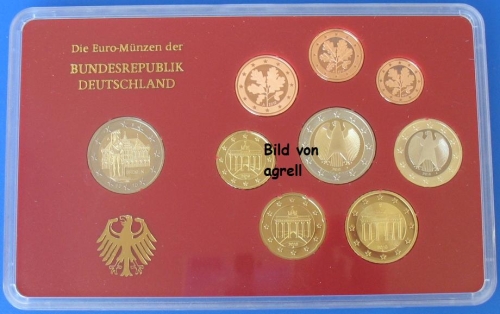 5 x Kursmünzensatz Deutschland 2010 SP