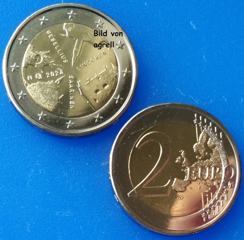 2 Euro Gedenkmünze Finnland 2024