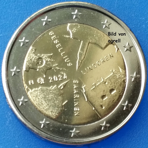 2 Euro Gedenkmünze Finnland 2024