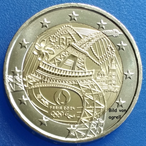 2 Euro commemorative France 2024