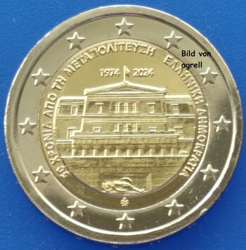 2 Euro Gedenkmünze Griechenland 2024