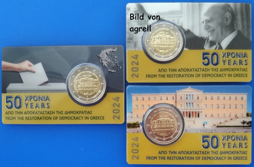 2 Euro Gedenkmünze Griechenland 2024