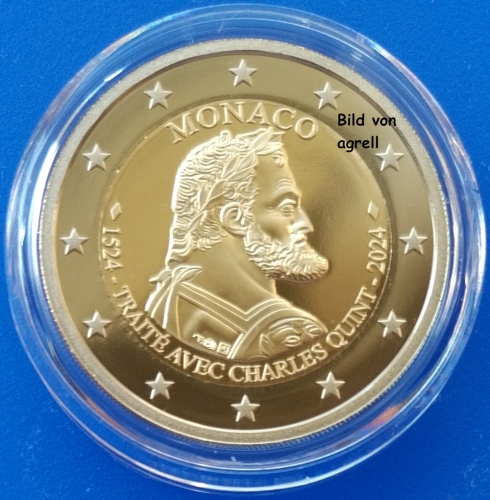 2 Euro commemorative Monaco 2024