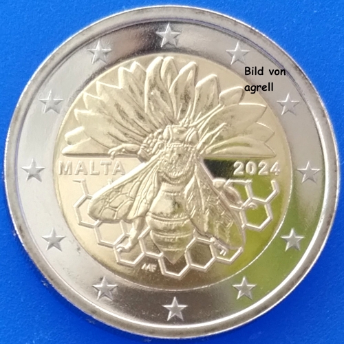 2 Euro Gedenkmünze Malta 2024