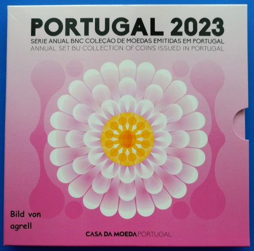 Kursmünzensatz Portugal 2023 Stgl.