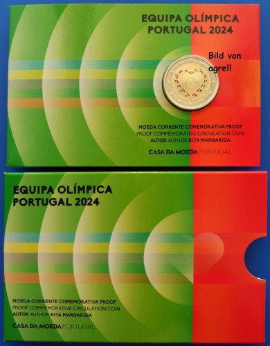 2 Euro Gedenkmünze Portugal 2024