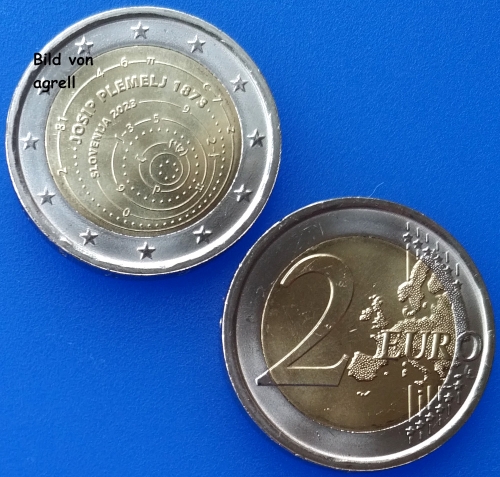 2 Euro Gedenkmünze Slowenien 2023