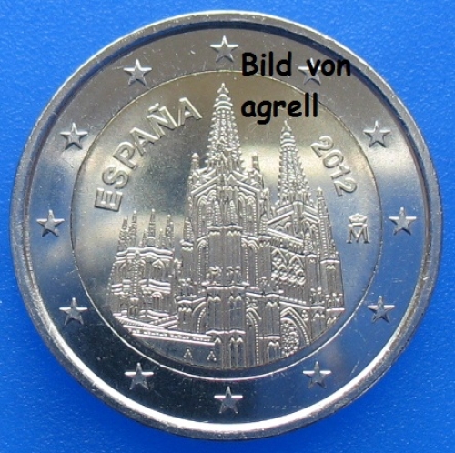 2 Euro Gedenkmünze Spanien 2012