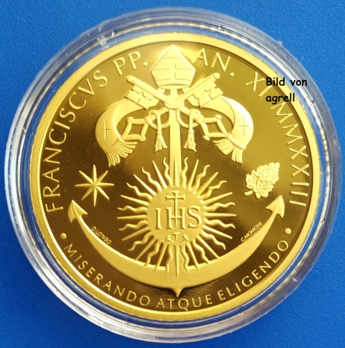 200 Euro Goldgedenkmünze Vatikan 2023