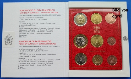 Coin set Vatican 2024 BU