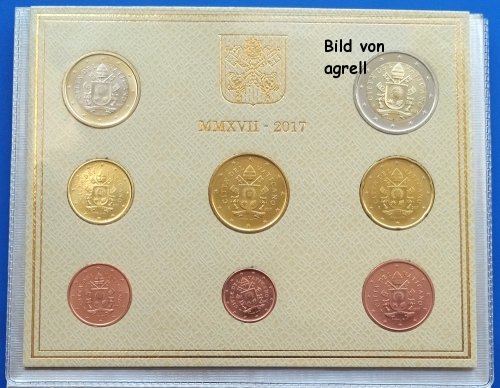 Coin set Vatican 2017 BU