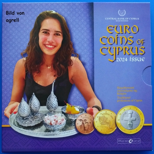 Coin set Cyprus 2024 BU